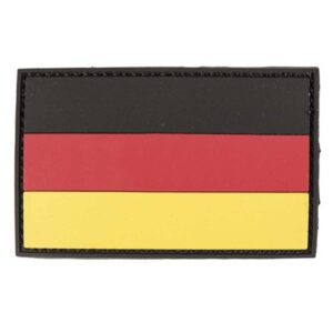 Alternative view of 3D Patch Tysk Flagga Stor