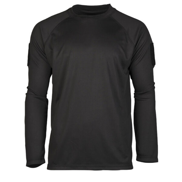 Miltec Quickdry Longsleeve Svart - Bild 2