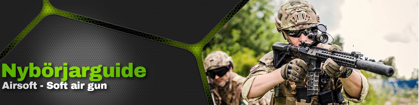 Nyborjarguide airsoft softairgun 1