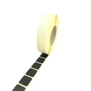 Täcklappar Svart 17x17mm