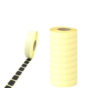 Alternative view of Täcklappar Svart 12x12mm 10-pack