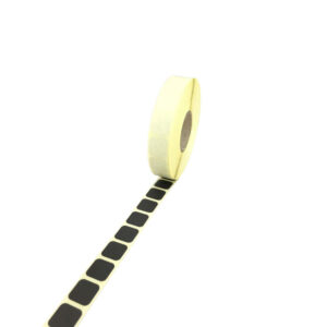 Alternative view of Täcklappar svart 12x12mm