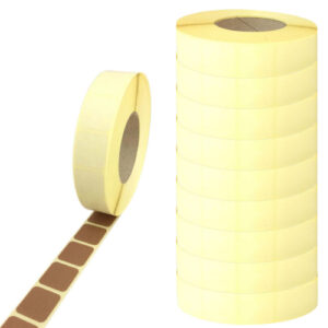 Täcklappar Well-färgade 17x17mm 10-pack