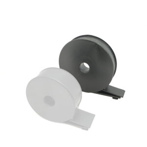 Täcklappsdispenser plast 17mm