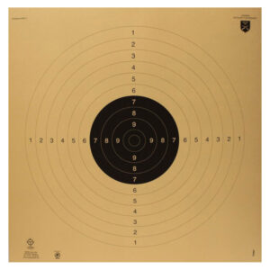 Pistoltavla 25-50m Int. Wp. 60x60cm