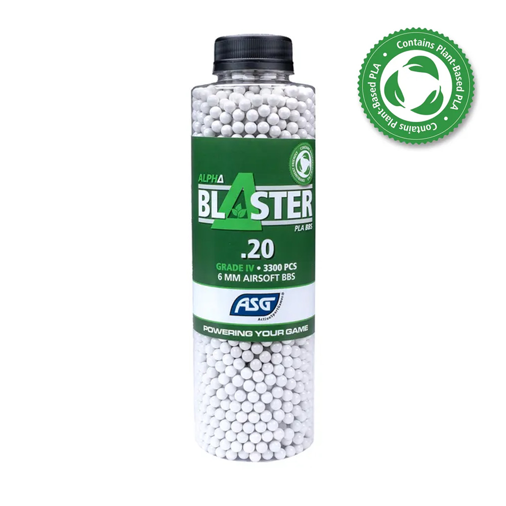 Alpha blaster bio bb´s 0. 20g 3300 pcs 1 Alpha blaster bio bb´s 0. 20g 3300 pcs
