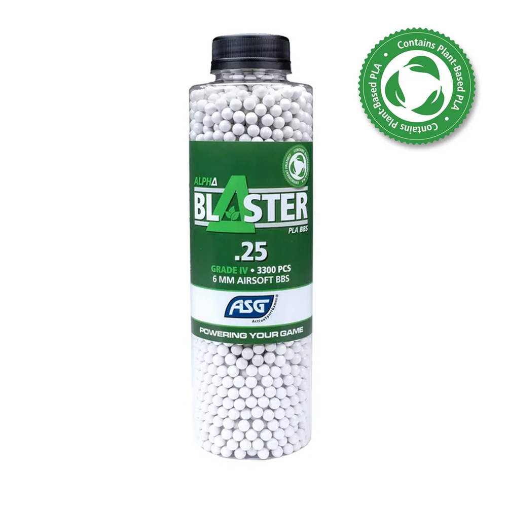 Alpha blaster bio bb´s 0. 25g 3300 pcs 1 Alpha blaster bio bb´s 0. 25g 3300 pcs