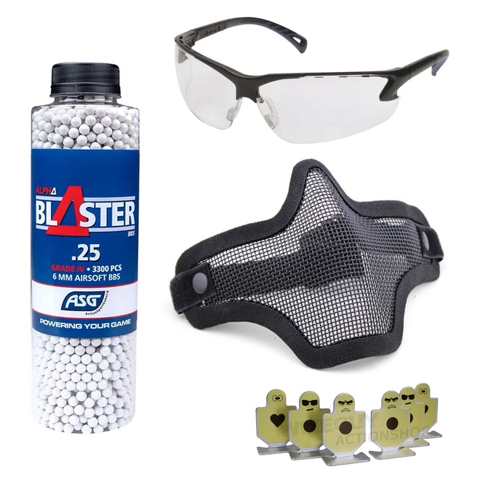 Wizeguy startklar airsoft kit 1 Wizeguy startklar airsoft kit