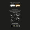Silva glow recharge svart campinglampa 25 Silva campinglampa instruktion 1