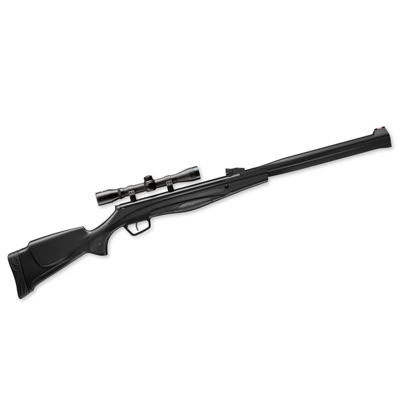 Luftgevär med kikarsikte