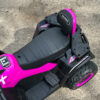 Atv for barn med plogblad 24v 320w rosa 12