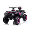 Atv for barn med plogblad 24v 320w rosa 2