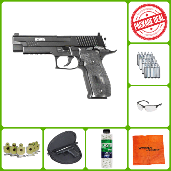 Wizeguy deal pack navy xxl co2 pistol kit