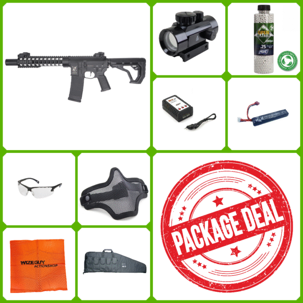Wizeguy deal pack ar-15 kit silentops keymod 10"