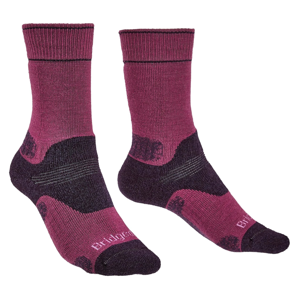 Bridgedale hike midweight merino performance berry 1 Bridgedale hike midweight merino performance berry