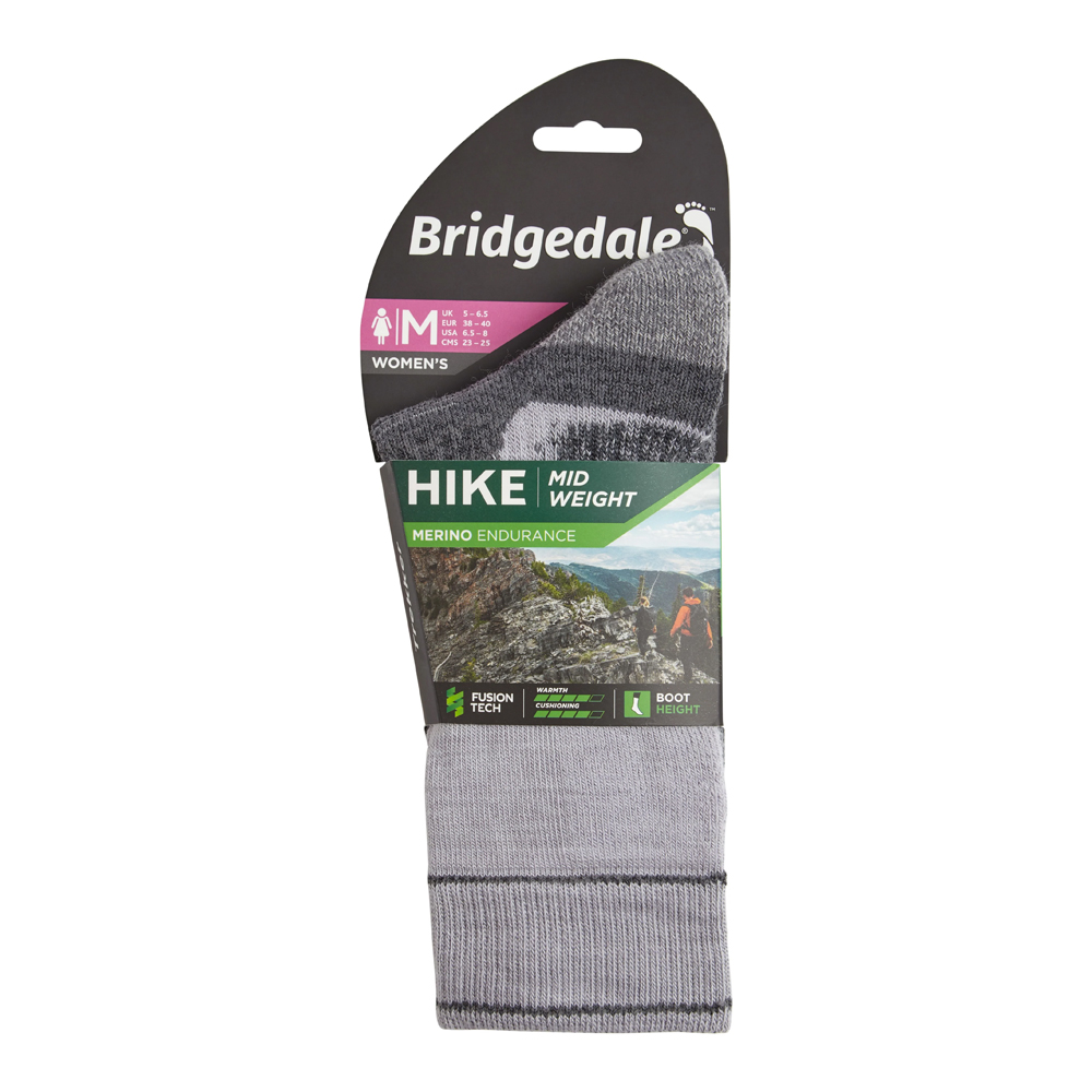 Bridgedale hike midweight merino performance silver 5 Bridgedale hike midweight merino performance silver - bild 5