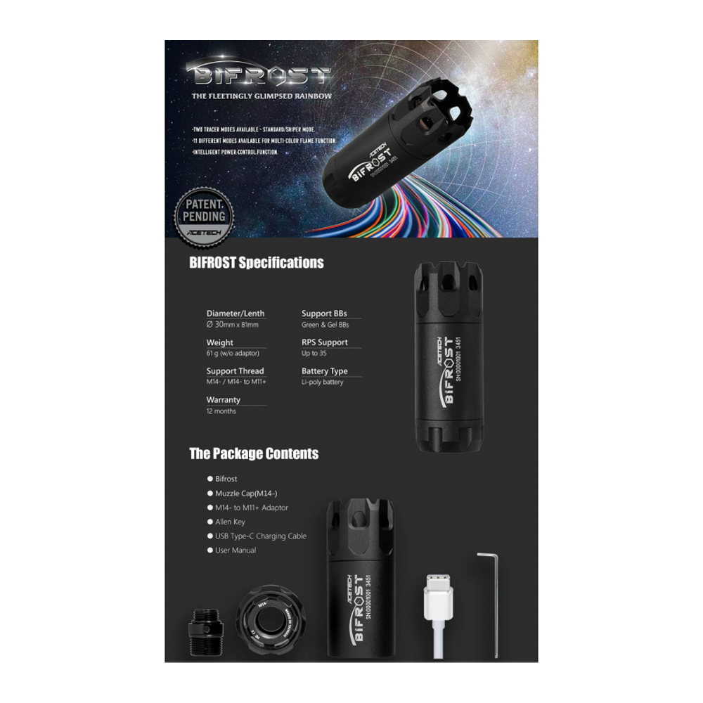 Acetech bifrost tracer unit 6 Acetech bifrost tracer unit - bild 6