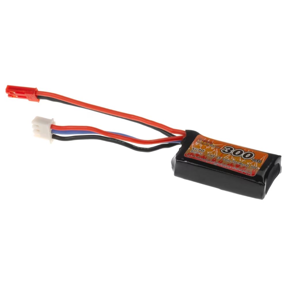 Vb power lipo 7. 4v 300mah 35c/70c hpa batteri med jst 1 Vb power lipo 7. 4v 300mah 35c/70c hpa batteri med jst