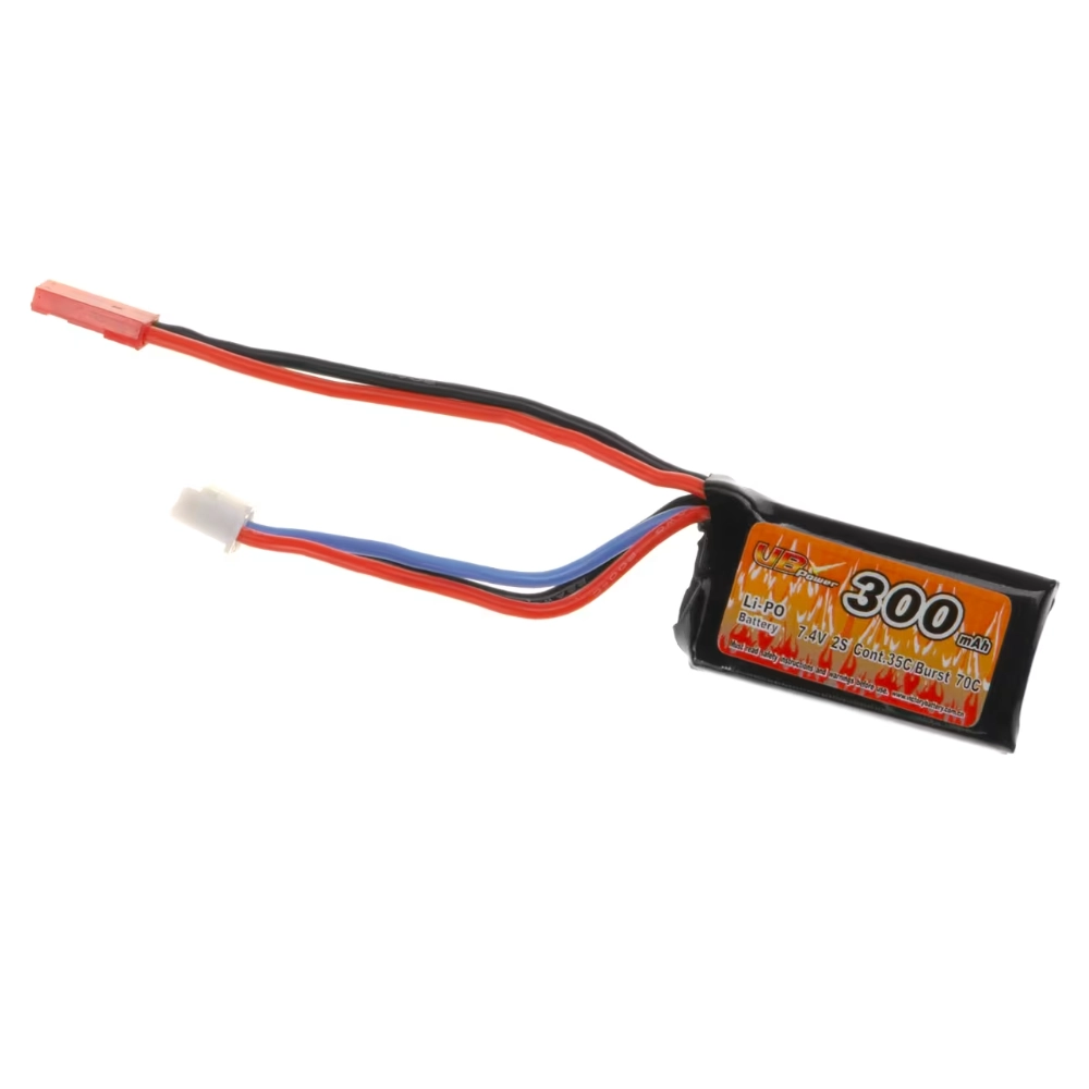 Vb power lipo 7. 4v 300mah 35c/70c hpa batteri med jst 3 Vb power lipo 7. 4v 300mah 35c/70c hpa batteri med jst - bild 3