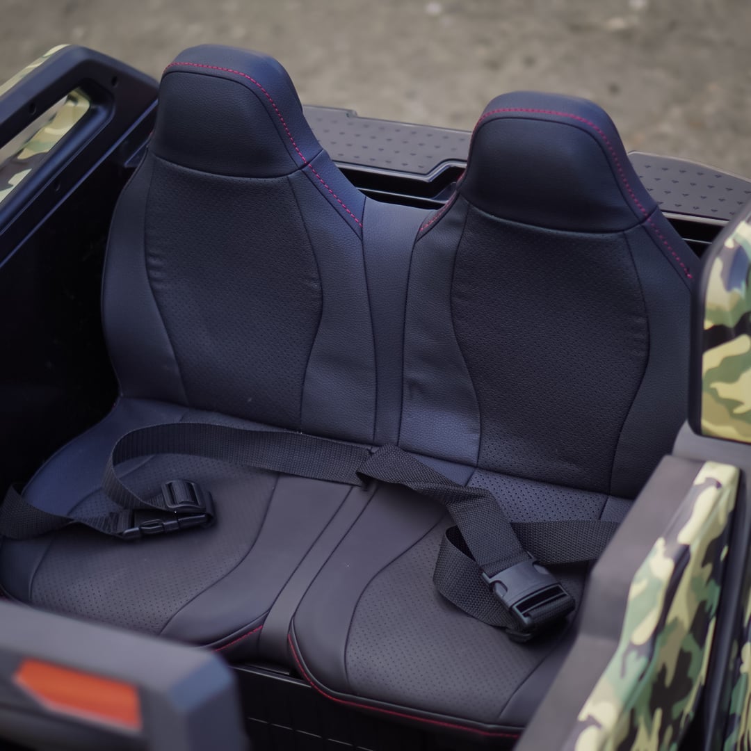 Buggy XXL UTV för Barn 500W 24V 14Ah Camo - Bild 9