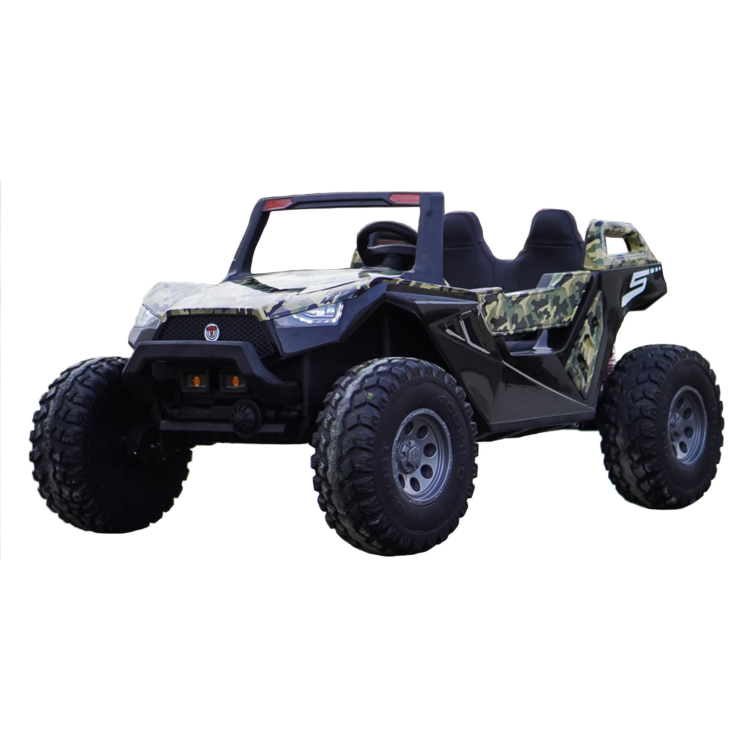 Buggy XXL UTV för Barn 500W 24V 14Ah Camo - Bild 2