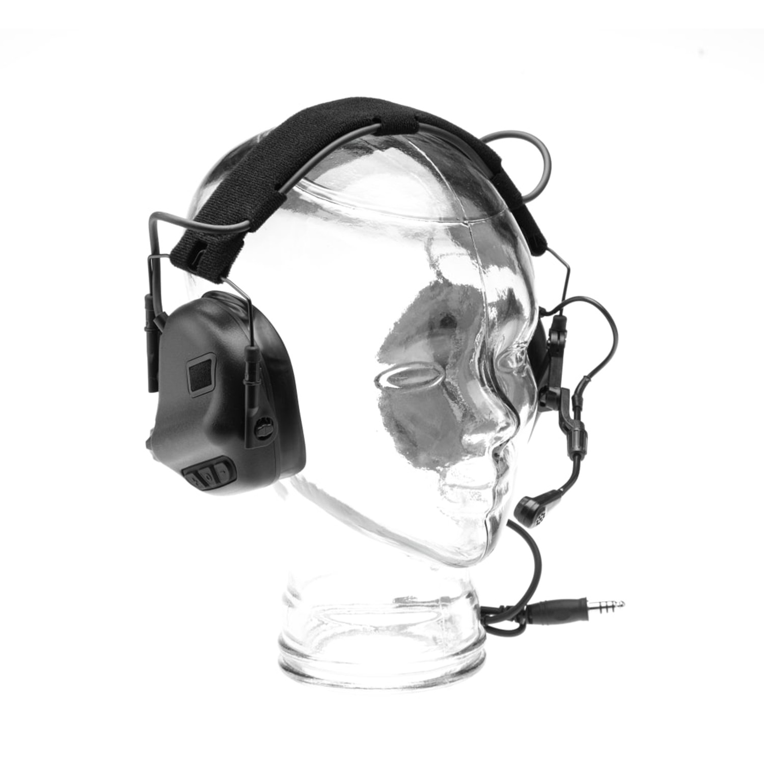 Earmor M32X PLUS hörselskydd Svart med ARC fästen - Bild 3