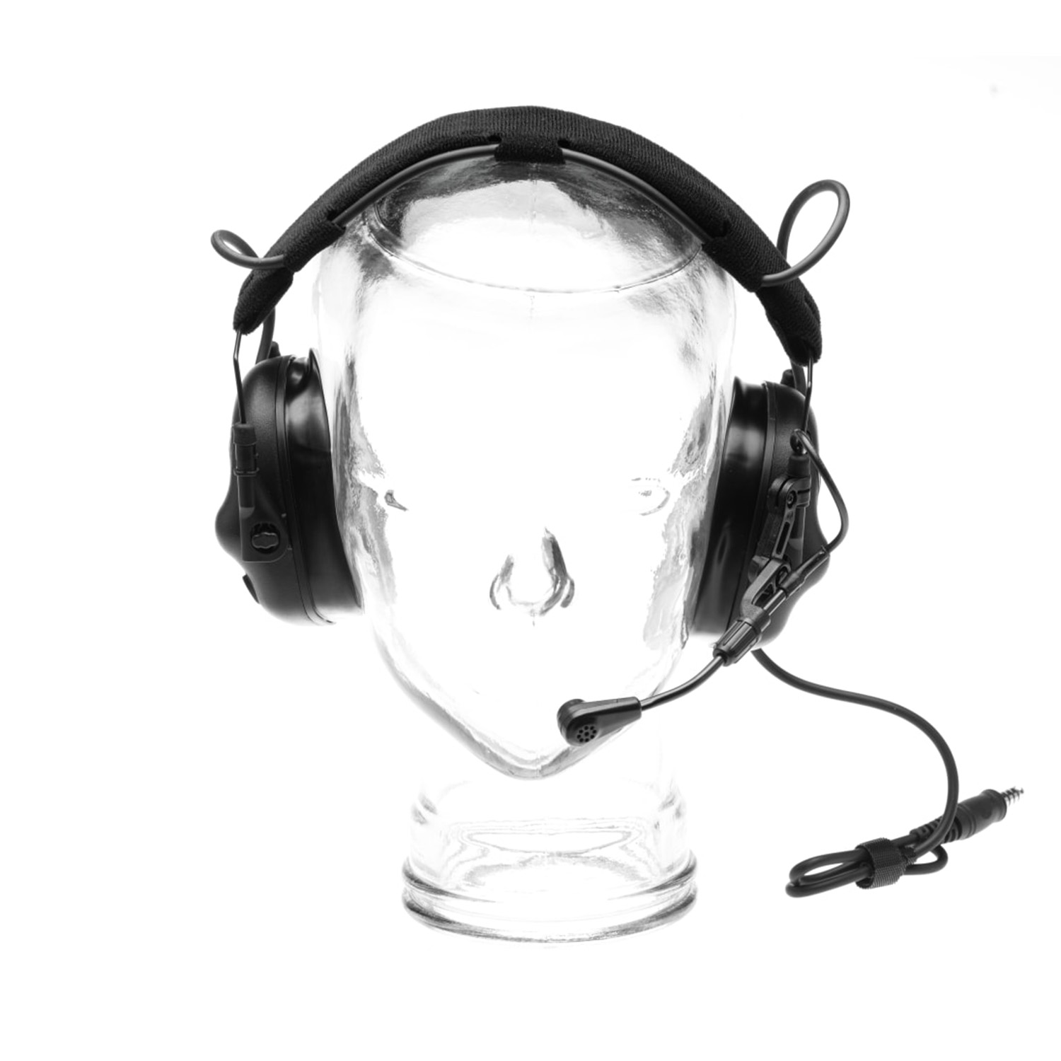 Earmor M32X PLUS hörselskydd Svart med ARC fästen - Bild 4