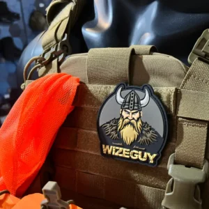 Alternative view of 3D Gummi Patch Wizeguy Viking